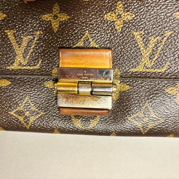 Louis Vuitton Brown and Gold Monogram Wallet - Picture 4 of 16